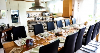 gedeckter Tisch