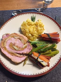 Roti farçi façon Madeleine